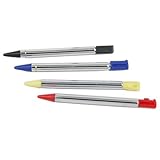 HDE 4 Pack Retractable Stylus for Nintendo 3DS