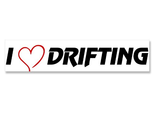 I Heart Drifting Bumper Sticker