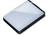 New BUFFALO TECHNOLOGY MINISTATION PLUS 500GB PORTABLE HDD SLVR Lightweight ....