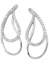 Diamond Earring 14K White Gold Pair 3/4 Ct Tw;P;Diamond Earring