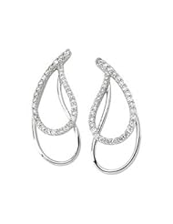 Pair 3/4 CT TW 14K White Gold Diamond Earring