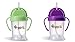 ZoLi BOT 2 Pack Sippy Cup (Green, Purple)
