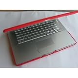 DSI MacBook Pro Rubber coating Cover Case Red, 15.4