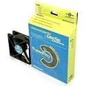 Vantec Thermoflow TF6025 60x60x25mm Double Ball Bearing Temperature Controlled Case Fan (Black)
