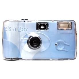 It's a Boy Baloons Baby Camera - 12 Pack by 