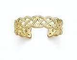 14K Toe Ring CELTIC Band Adj - GH23236
