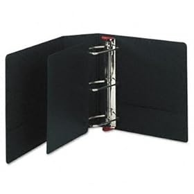 ClearVue XtraLife SlantD Presentation Binder 5 Capacity Black