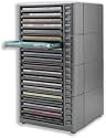 Compucessory CD Storage Tower One-Touch 20 CD Capacity W180xD200xH334mm Dark Silver Ref 442633