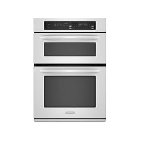 KitchenAid Architect Series II : KEMS378SSS 27in Microwave Combination Wall Oven - Stainless Steel