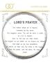 Lord's Prayer Religious Twist Bangle Bracelet