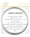 Lord's Prayer Religious Twist Bangle Bracelet