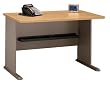 Light Oak Finish 48" Desk by Bush Furniture