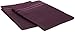 Clara Clark ® Supreme 1500 Collection Pillowcase Set - Standard Size, Purple Eggplant
