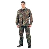 Camouflage Pants Woodland Camo Long Lengths by Rothco