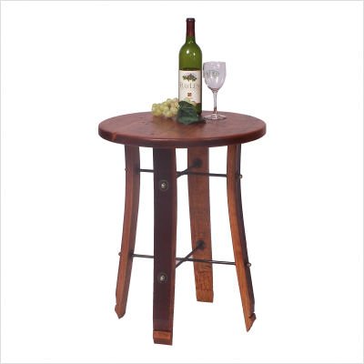 Round Stave End Table Round Stave End Table