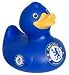 Chelsea Badeente, offizielles FC Chelsea London Lizenzprodukt. Material: Naturkautschuk, Farbe: 
blau. Nicht geeignet f�r Kinder unter 3 Jahren! Gr��e: ca. 8cm