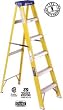 Louisville Pioneer FS2005 5-ft Extra Heavy Duty Fiberglass Step Ladder 250 lbs capacity