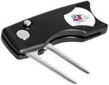 Fresno State Bulldogs Spring Action Divot Tool W/ Ball Marker - NCAA College Athletics