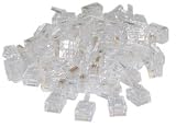 RJ11, 6P / 4C, Plug for Stranded Wire (50 Pcs Per Bag)