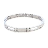 Jewelry : Stainless Steel Link Bracelet