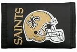 New Orleans Saints Nylon Trifold Wallet
