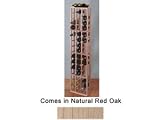 Wine Cellar Innovations Designer Series Collection 3-Column Natural Red Oak Individual Magnum Bottle Rack 72x16x13-in.