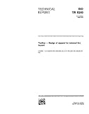 ISO/TR 9240:1992, Textiles - Design of apparel for reduced fire hazard