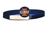 Illinois Fighting Illini Rubber Slider Bracelet