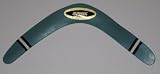 Blue Green Returning Boomerang