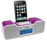 Bluestork - Bikini Snooze - Radio r&eacute;veil avec dock pour iPod - Rose