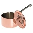 Mauviel Cuprinox Extra-Thick 2.5 mm 1.3-Quart Saucepan with Lid