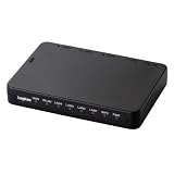 Logitec IEEE802.11n/g/b準拠 300Mbps 無線ブロードバンドルータ 4ポートHUB付 超小型(ブラック) LAN-W300N/PR5BA [フラストレーションフリーパッケージ(FFP)]