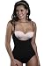 Vedette Style 700, Braless Body Suit with Latex Front for Strong Addominal Compression