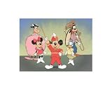 Disney Mickey Mouse Club Kunstdruck Comic