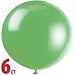 Fern Green 36in Latex Balloons 6ct