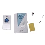 V001A 1 Remote Control Wireless Door Bell 2 Doorbell Button with 38 Tune Melodies
