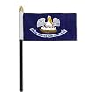 Louisiana Flag 4 x 6 inch