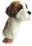 Plush Bernard St Bernard Hand Puppet 12
