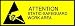 Techni-Stat ESD Attention Sign, 1