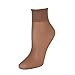 L'eggs Everyday Women's Ankle Highs, Sheer Toe, 100% Nylon, One Size