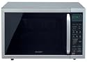 Sharp R959SLM, Combination Microwave, 900W 1400W Quartz Grill 1.4 cu ft - Silver