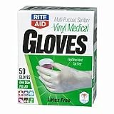 Rite Aid Vinyl Medical Gloves, One Size 50 ea Rite Aid Vinyl Medical Gloves, One Size 50 ea