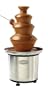 Nostalgia Electrics CFF-986 3-Tier Chocolate Fondue Fountain, Stainless Steel