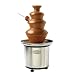 Nostalgia Electrics CFF-986 3-Tier Chocolate Fondue Fountain, Stainless Steel