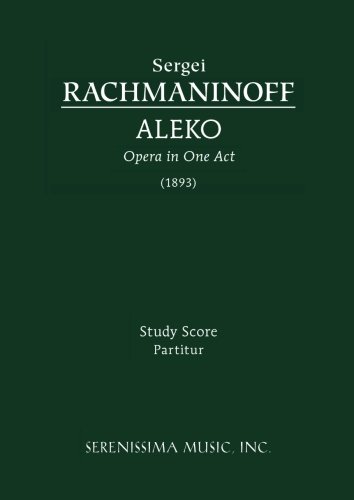 Aleko: Study score (Russian Edition)