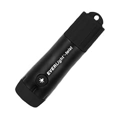 Drehlampe EverLight "Twist" (Schwarz)