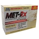 MET-Rx Meal Replacement Protein Powder Original Vanilla -- 40 Packets