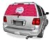 Los Angeles Clippers Rearz (24x 66) Glass Window Tattoo - NBA Basketball
