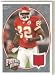 2008 Upper Deck Heroes Jerseys Blue Parallel #39 Dwayne Bowe/125 - Kansas City Chiefs (Piece of Authentic Game Worn Jersey - Serial #d)(Football Cards)