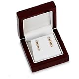 Cherrywood Earring Pendant Box Pend Earring Wood Box